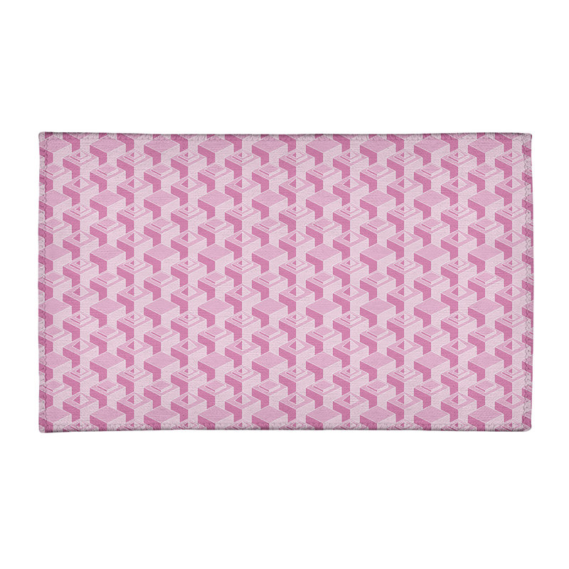 Chenille Geometric Indoor Rug, Rectangle 2' x 3'