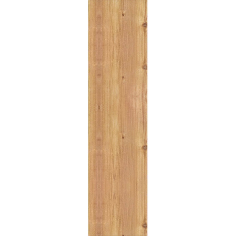 L 7 1/2 po x P 26 po x H 34 po Funston Slat lisse lisse, cèdre rouge de l'Ouest, P 26 po x H 34 po