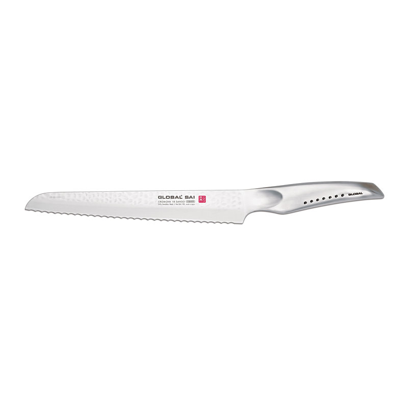 Global Knives Sai 9'' Serrated Bread Knife