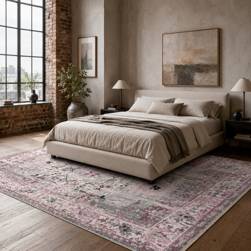 Geometric Cotton and Chenille Flatweave Area Rug, 200 x 300 cm