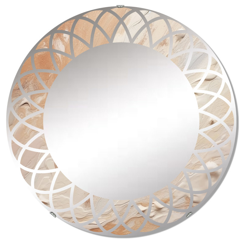 Miroir mural Waiel, 32 po x 32 po