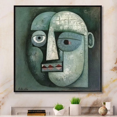 " Abstract Mask Portrait Picasso Hommage "