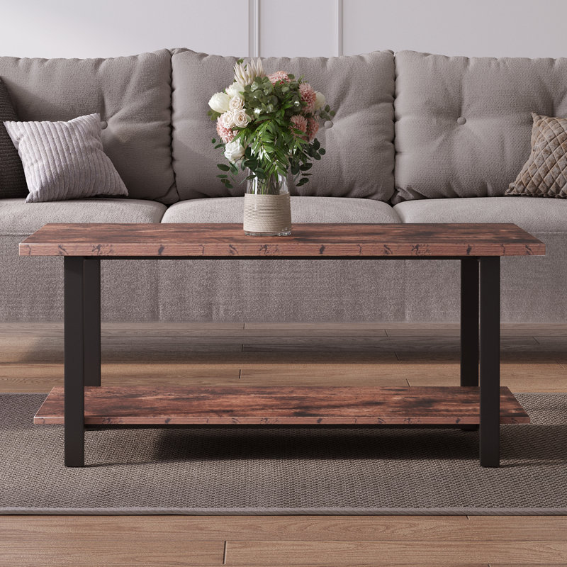 Four Leg Coffee Table with Storage