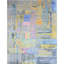 Silk Abstract Area Rug in Blue And Multi-1400827953