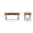 Rafi Solid Wood Writing Desk