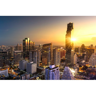 Vue aérienne de bangkok