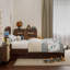Lamari Solid Wood Storage Platform Bed with Footboard & Under Bed Drawers-1564007329-1564004854