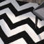 Hidevale Chevron Wool Hand Woven Area Rug-15827790