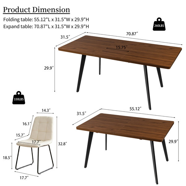 Dimensions du produit
