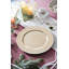 Ensemble de 8 assiettes de présentation en plastique durables, d'un diamètre de 13 pouces, parfaites pour rehausser le décor de la table et protéger le linge de table.