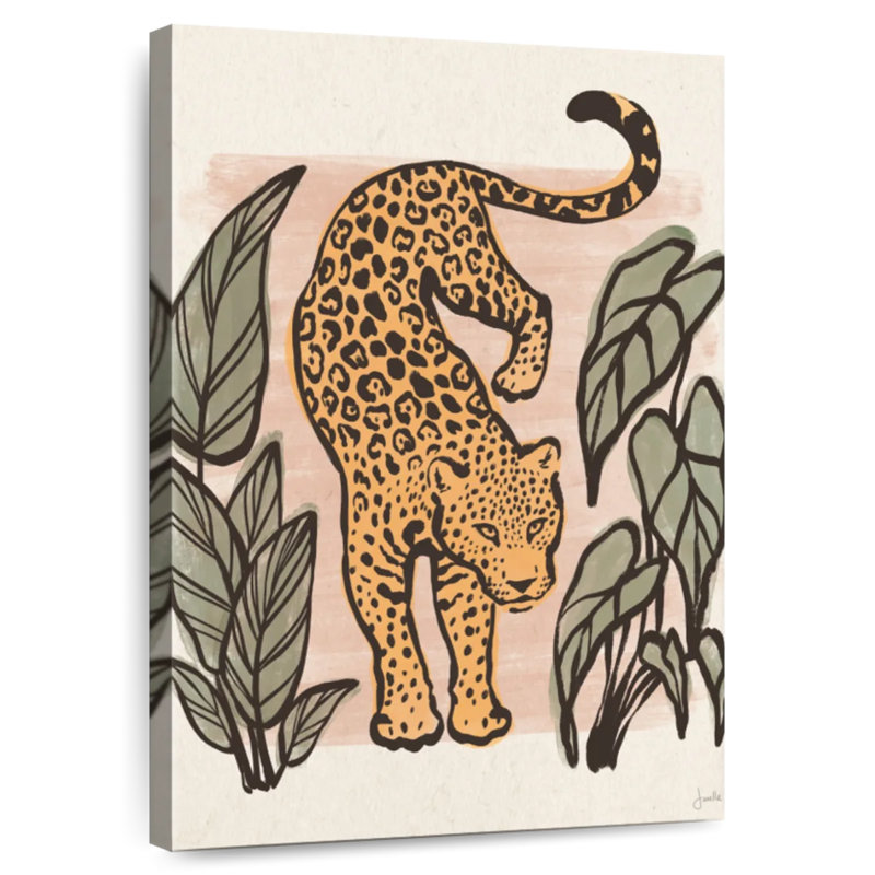 Brampt Jungle Cats I, 12" H x 8" W