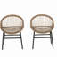 Chaise Edgar (ensemble de 2)