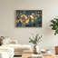 Ensemble de 1 tableau sur toile représentant une branche de ginkgo-129271119-129271129