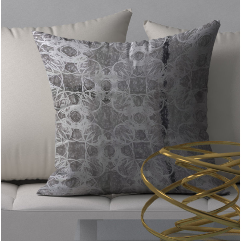 Housse de coussin carrée en forme de coussin et insert, 20 po x 20 po