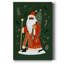 «Little St. Nick II», toile tendue avec châssis de qualité supérieure - prête à être accrochée-1165031903