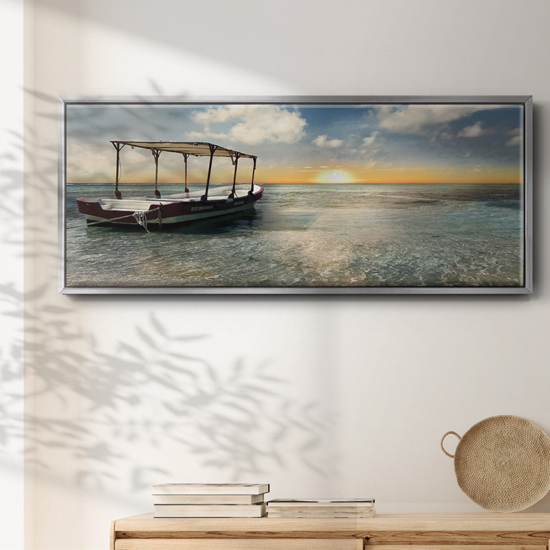 Costa Maya Sunset - toile encadrée, H 8 po x l 20 po