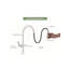 Robinet de cuisine laiton avec douchette extractible-102035863