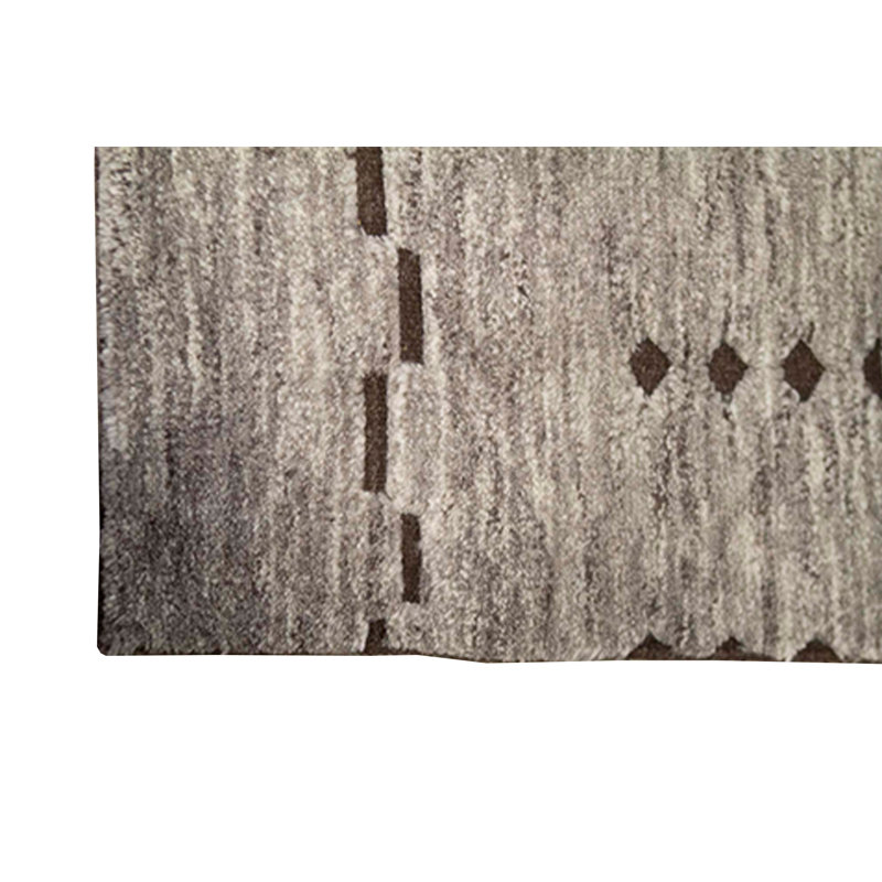 Wool Southwestern Area Rug in Brown