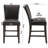 Ebian Upholstered Counter Stool with Solid Wood Frame-801863579
