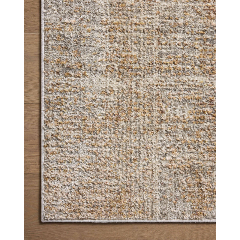 Loloi Manoliu Spice / Silver Area Rug, Runner 2'6" x 10'