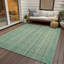 Tapis intérieur / extérieur bleu sarcelle Emberith-1179618380