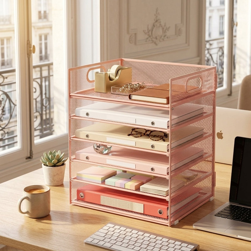Iron Desk Organiser
