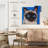 Cat Siamese On Blue-291093417