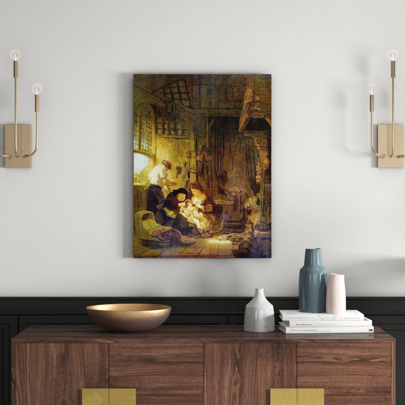 Rembrandt - Wrapped Canvas Painting