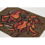 Cotton and Wool Area Rug