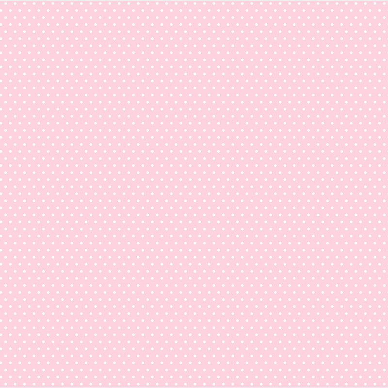 Rouleau de papier peint à pois Honea Kids L 33 pi x l 20,5 po Blush, Rosé