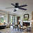 Flush Mount Ceiling Fan With Led Lights And Remote Control-1909110798-1909110793
