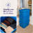 Homz Plastic Storage Tub & Tote