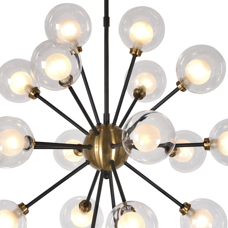Lawrenceburg 18 - Light Sputnik Sphere Chandelier