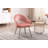 Linkoski 17.91 " H Velvet Upholstered Armchair-1850327551