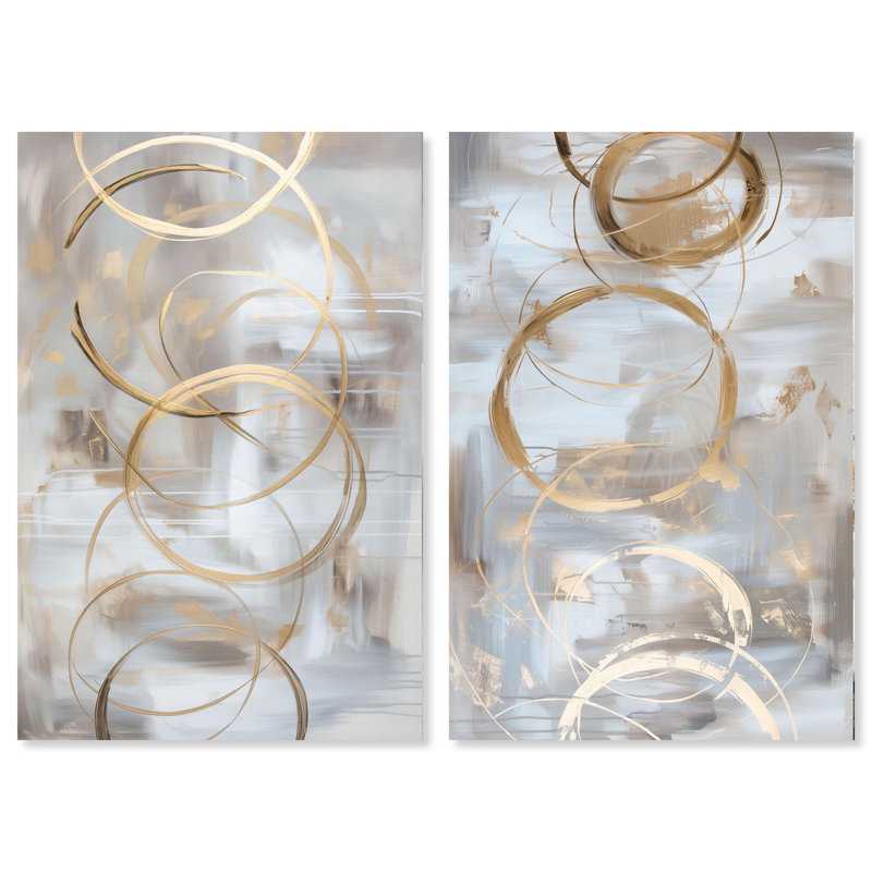 The Dunes Set Canvas Set of 2 Neutral Art by , H 30 po x l 20 po, Toile tendue