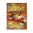 Toile avec cadre flottant brun