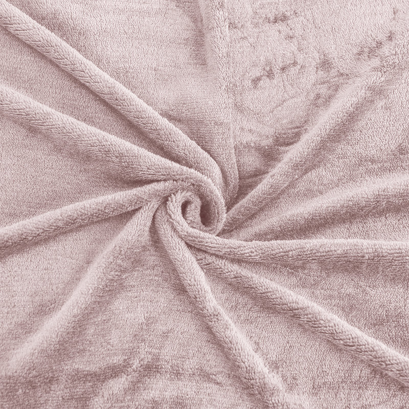 Sherpa Throw Blanket, 150cm W x 200cm L, Pink