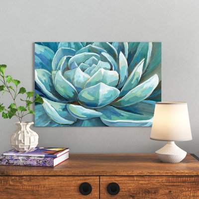 " Cerulean Succulent " by Nan