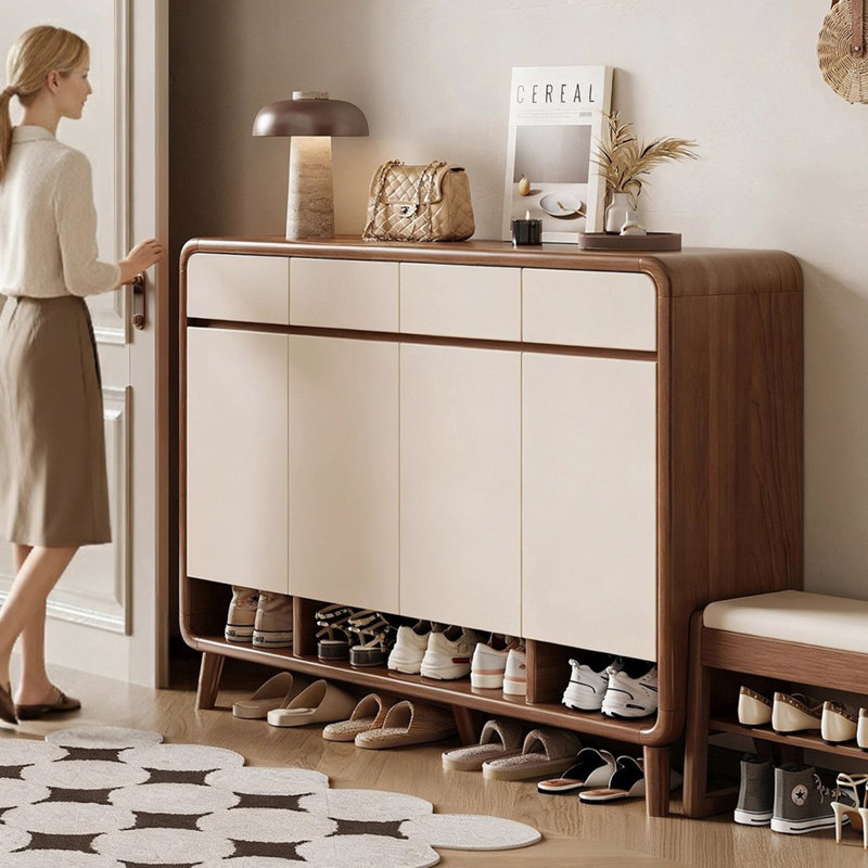 Range-chaussures 55 po Mid-Century