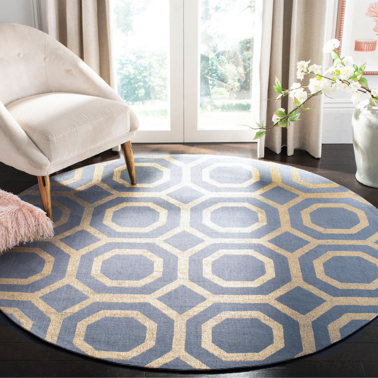 Columbus Circle Cedar Brook Hand Loomed Jute Geometric Rug