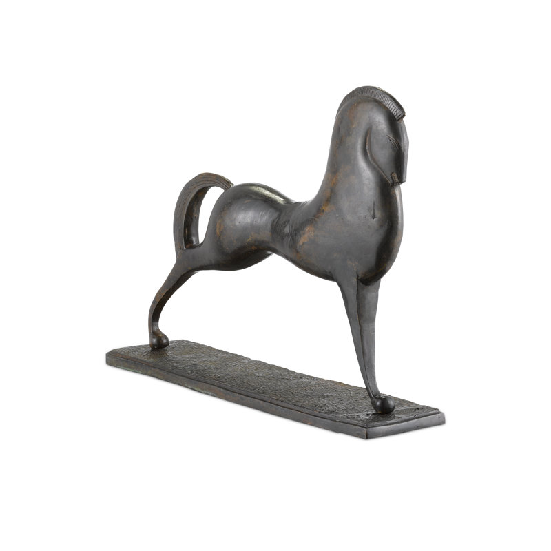 Assyrian Horse Sculpture