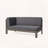 Brava X-Back Left & Right Corner Bench Set