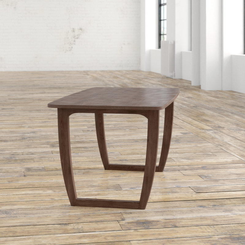 Mukai Walnut Solid Wood Top Dining Table