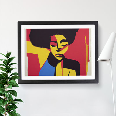 An Abstract Woman - Framed Print