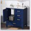 Ensemble de meuble-lavabo moderne 30 po avec meuble-lavabo-409863162