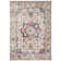 Christa Oriental Fuchsia/Ivory Area Rug