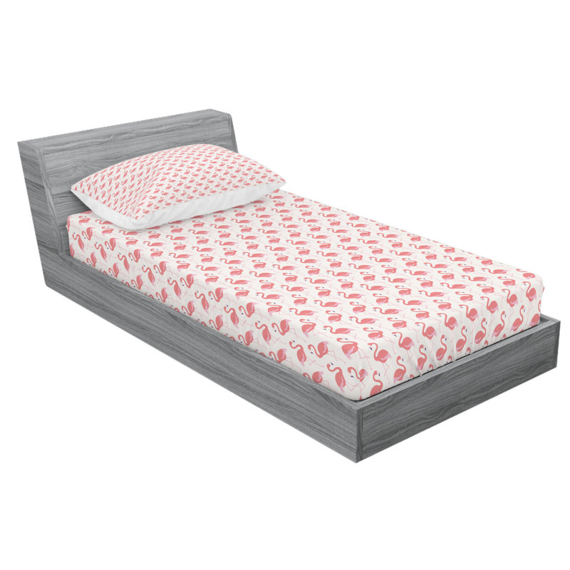 Microfiber Sheet Set, Twin XL Sheet Set with Fitted Sheet