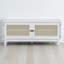 Banc de rangement de 43 po de large avec banc à coussins pour hall d'entrée-1138313394