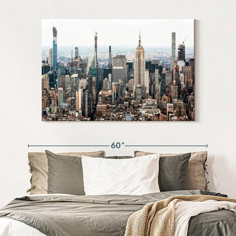 Gratte-ciel Sireci, New York, H 34 po x l 51 po