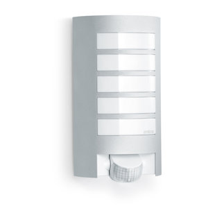 Outdoor Wall Light L 12 S with Motion Sensor E27 Aluminium